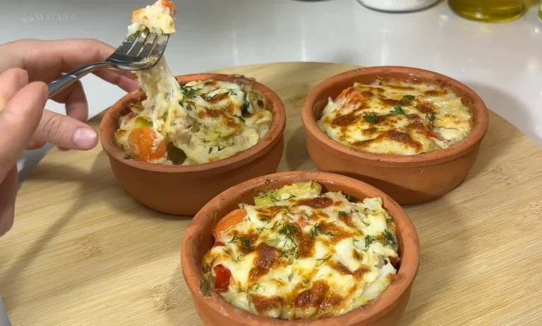 Karnabaharlı Tavuklu Graten Tarifi: Beşamel Soslu