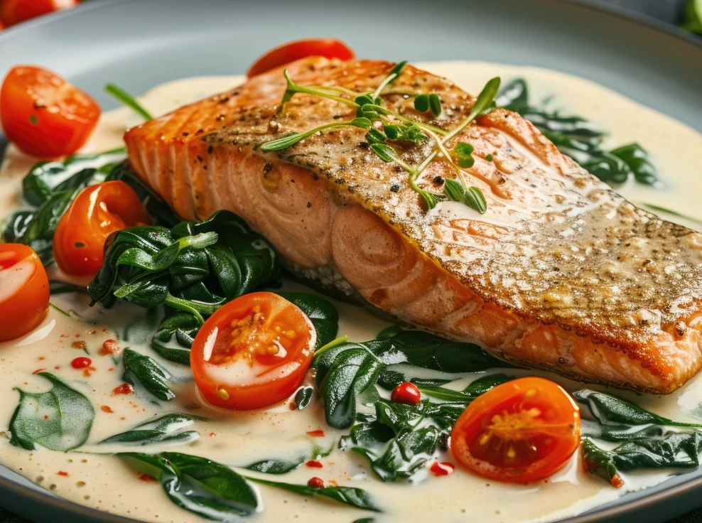 Creamy Tuscan Salmon